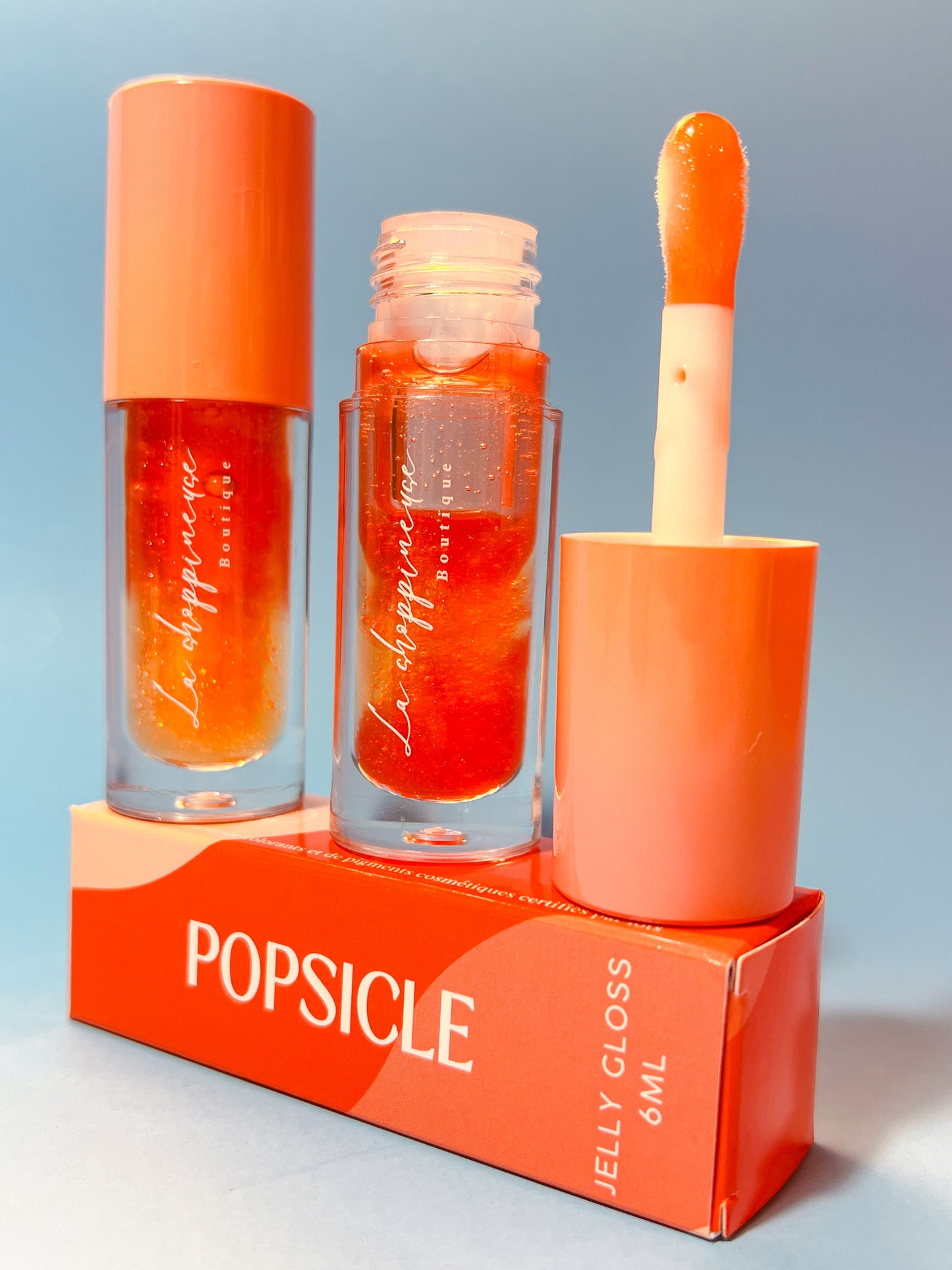 Glace glacée 🍊🍓 - Gelée brillante