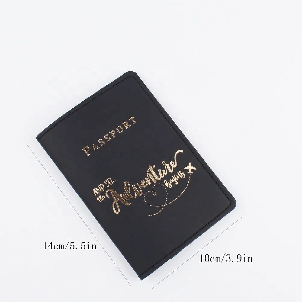 Passport cover pu leather