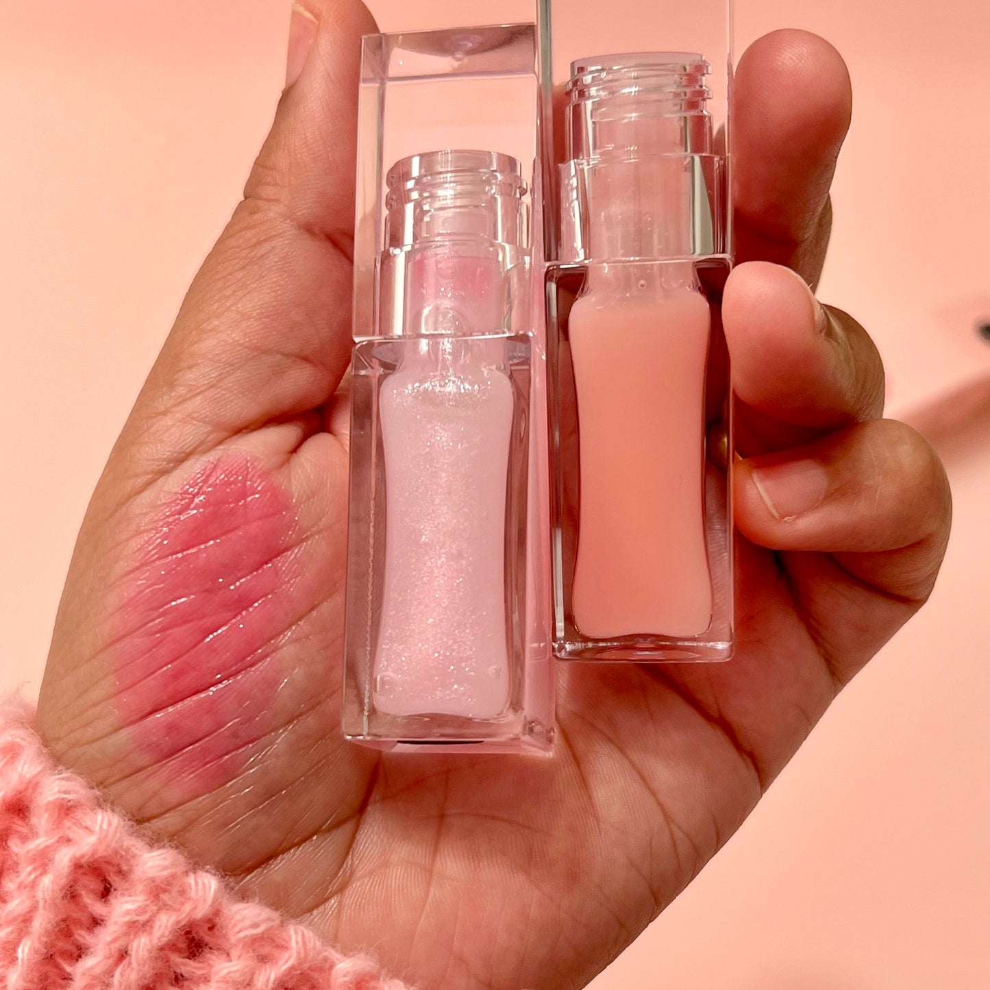 Color changing PH tinted Lip oil