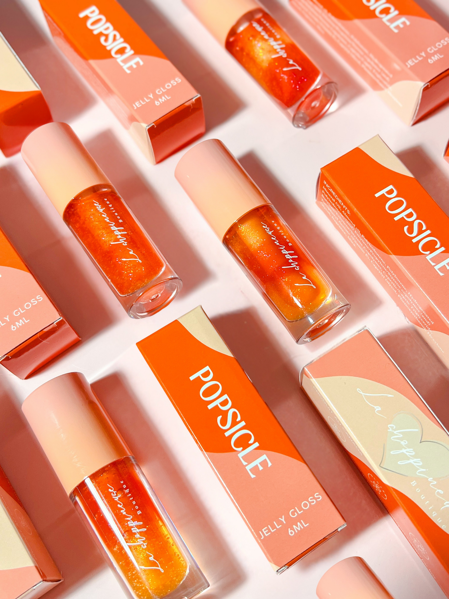 Glace glacée 🍊🍓 - Gelée brillante
