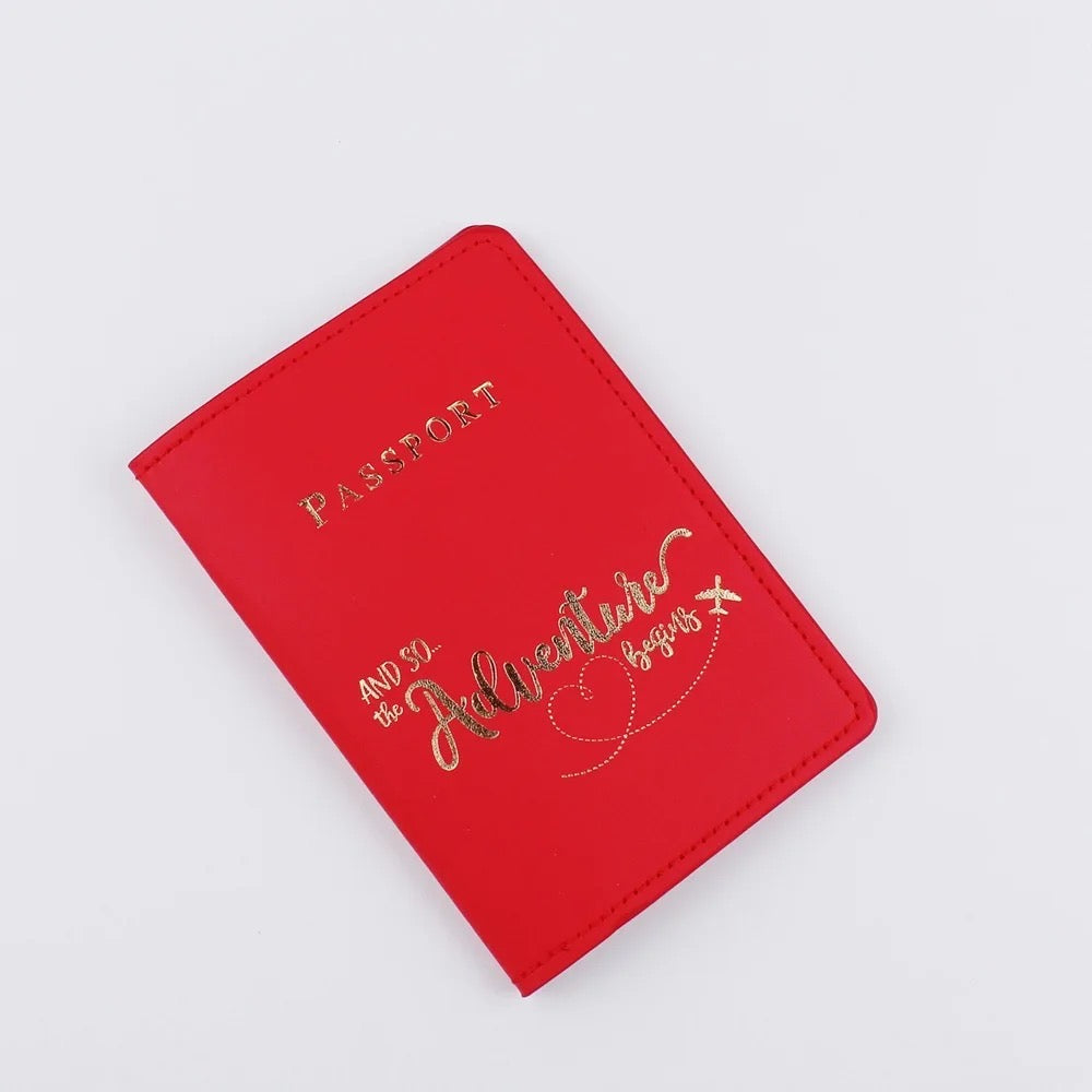 Passport cover pu leather