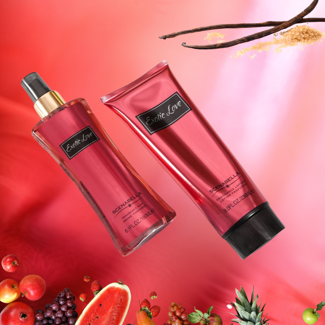 Exotic Love set - Duo Body Mist and Body lotion