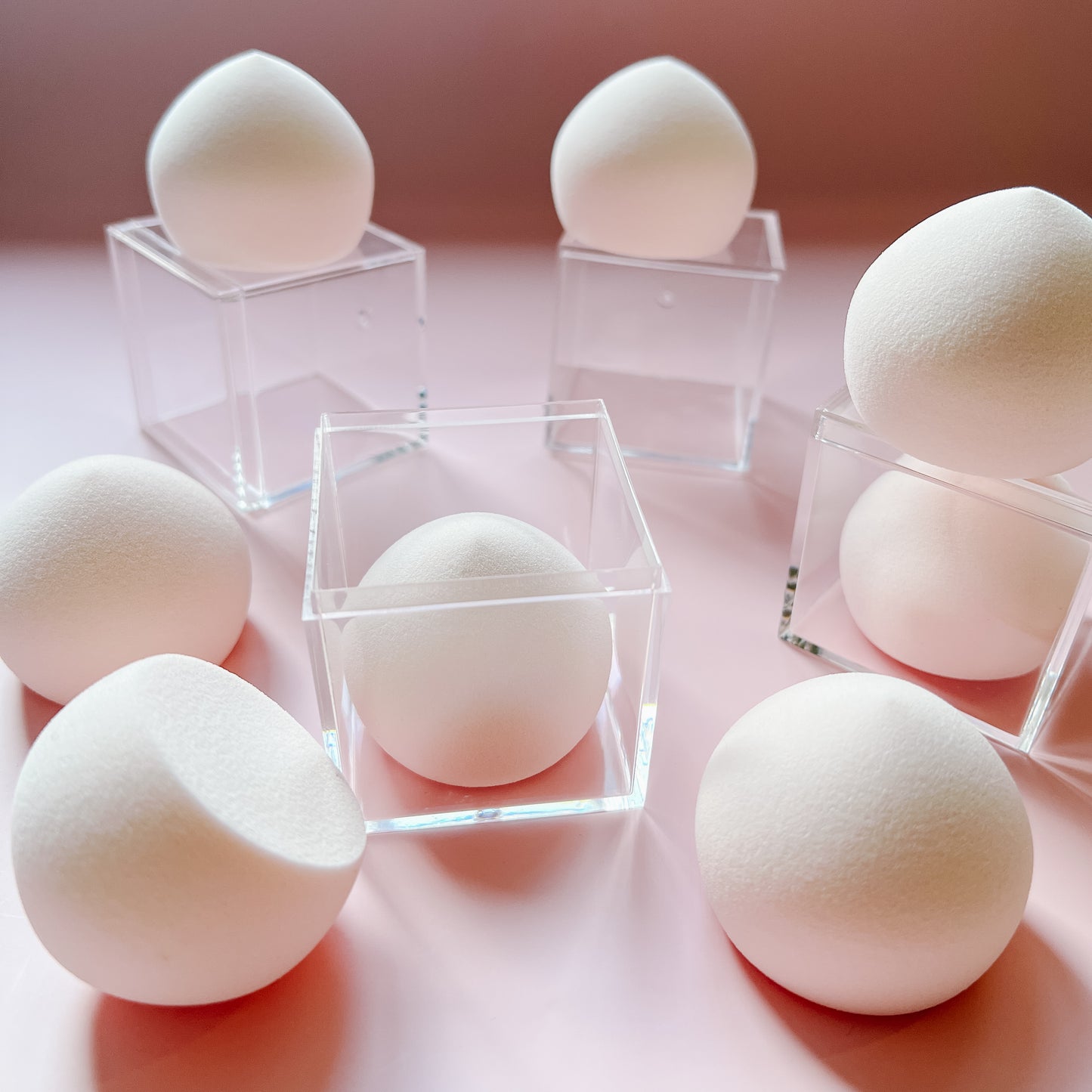 "Éponge de maquillage barbe à papa