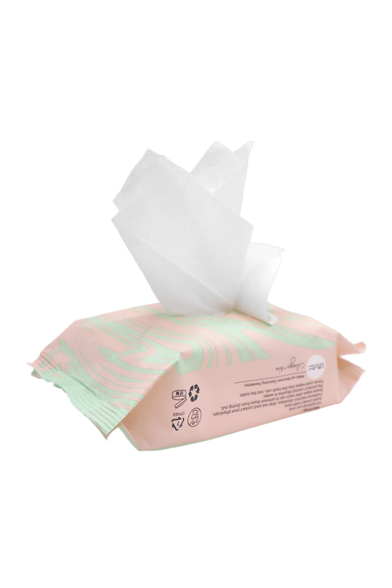 Collagen & Aloe Makeup Wipes (30 Sheets)