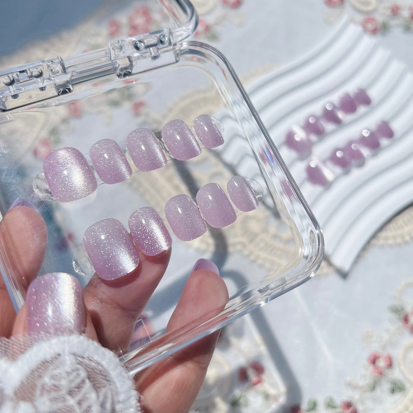 Hand made press on nails: #2 Vivi *buy 2 get 1 free