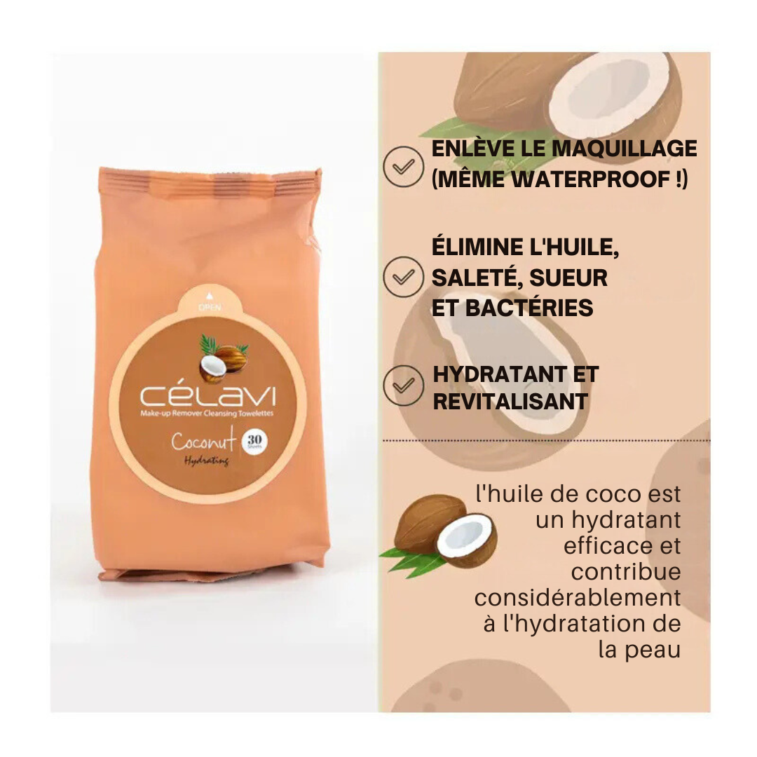 🥥LINGETTES À LA NOIX DE COCO 🥥