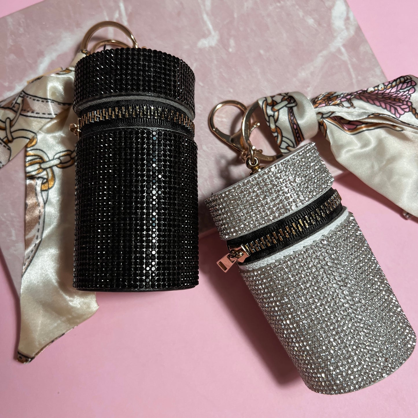 Pochette de luxe Bling Mini strass, porte-clés, pendentif de sac, porte-rouge à lèvres, porte-monnaie