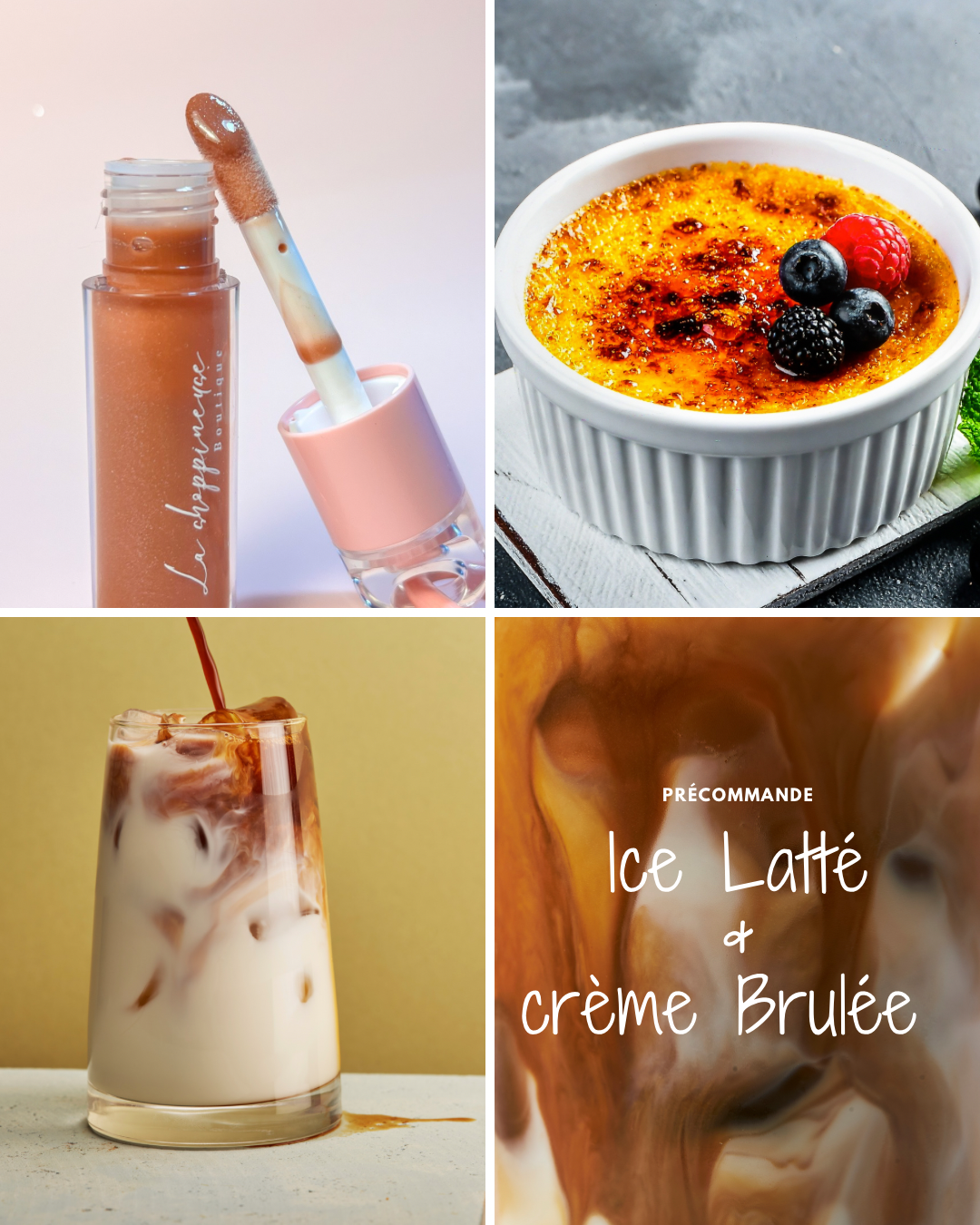 Ice Latté or Crème Brulée (preorder)