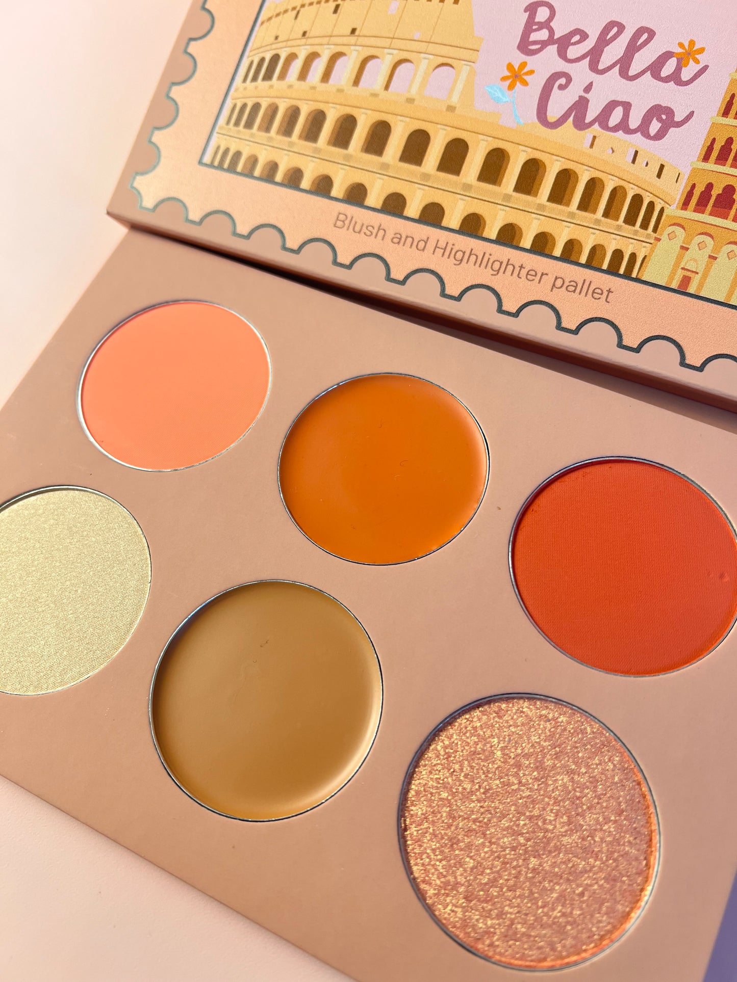 Bella Ciao - Palette de blush, highlighter et contouring