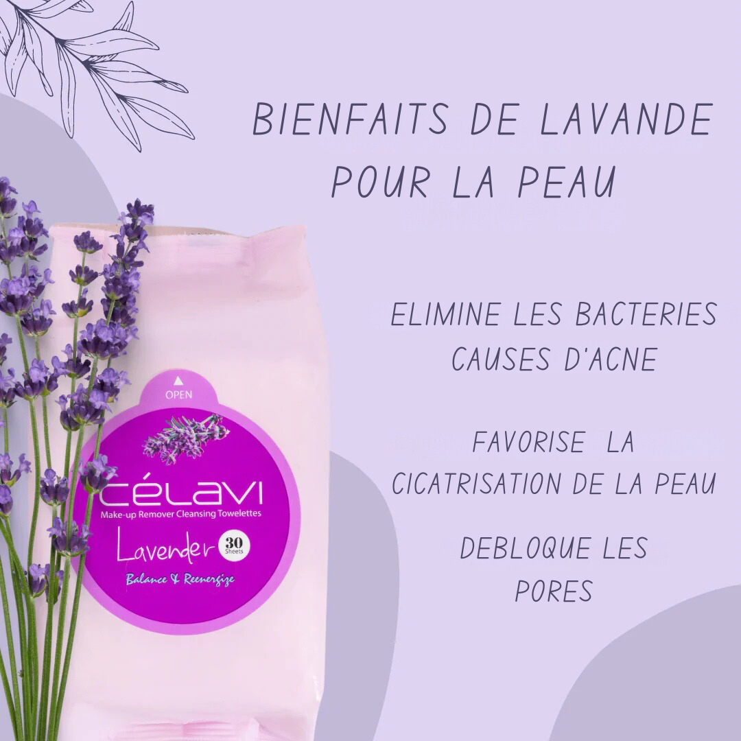 LINGETTES À LA LAVANDE 💜
