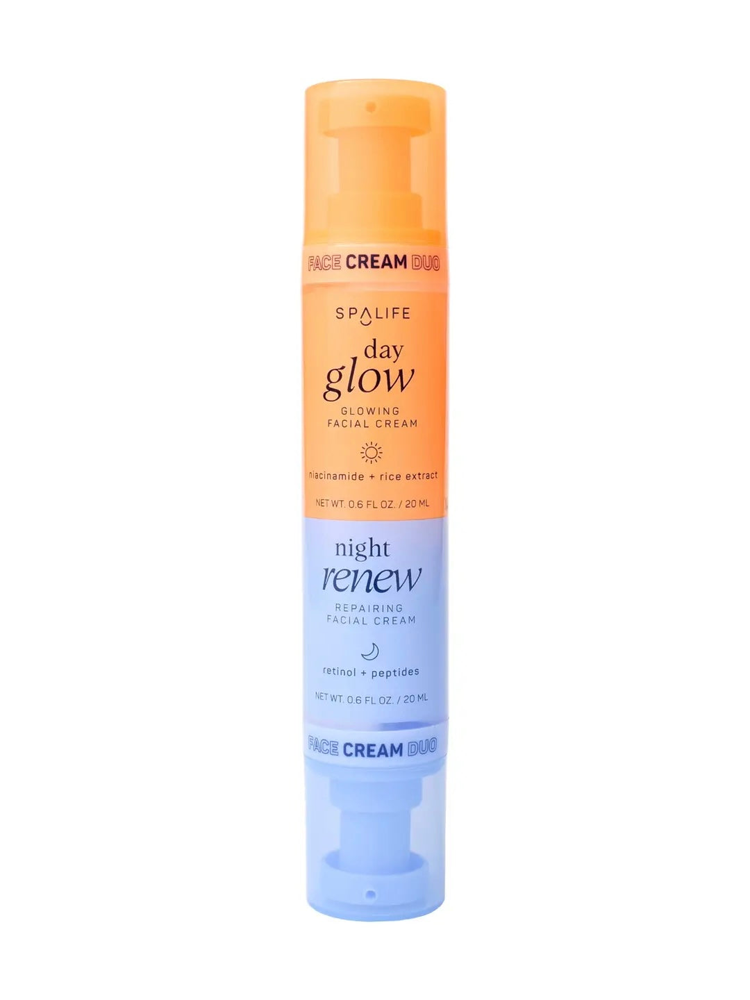 Day glow & night renew face cream duo