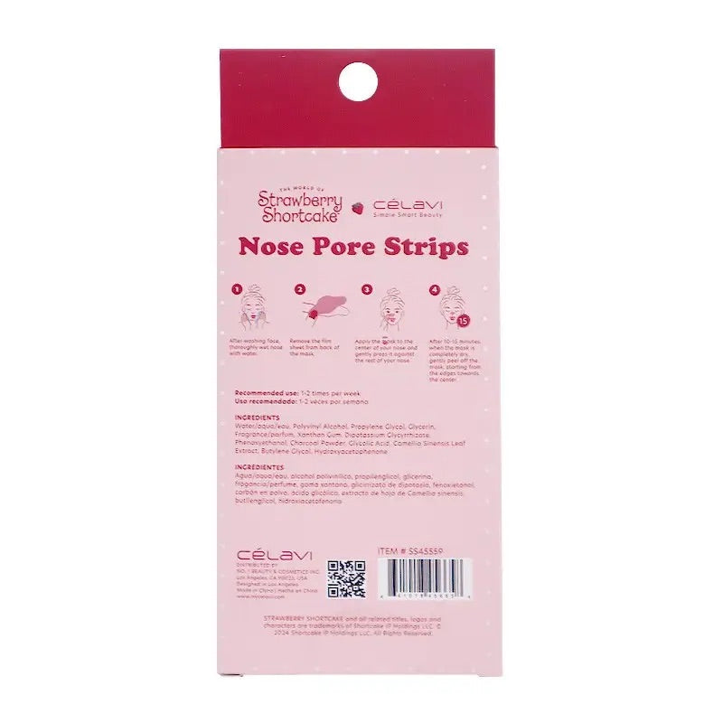 Bandes nasales pour le nez à la fraise