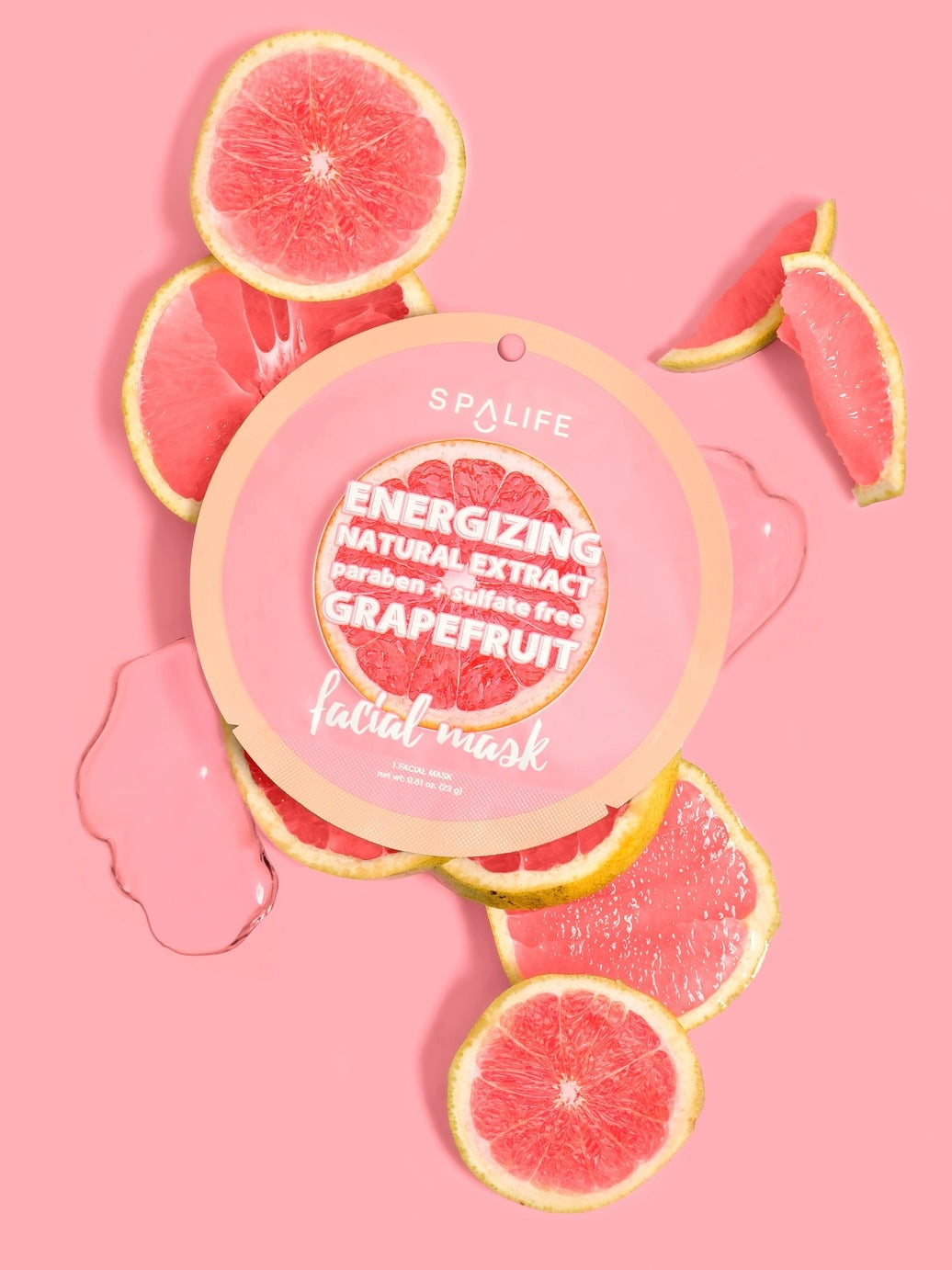 Masque facial énergisant