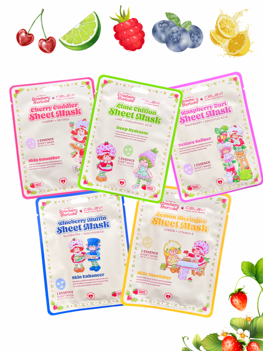 Strawberry land face Mask