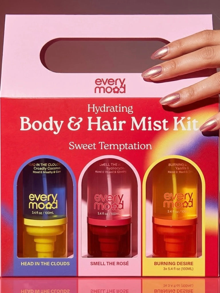 Sweet Temptation Trio | Hydrating Body & Hair Mist Kit