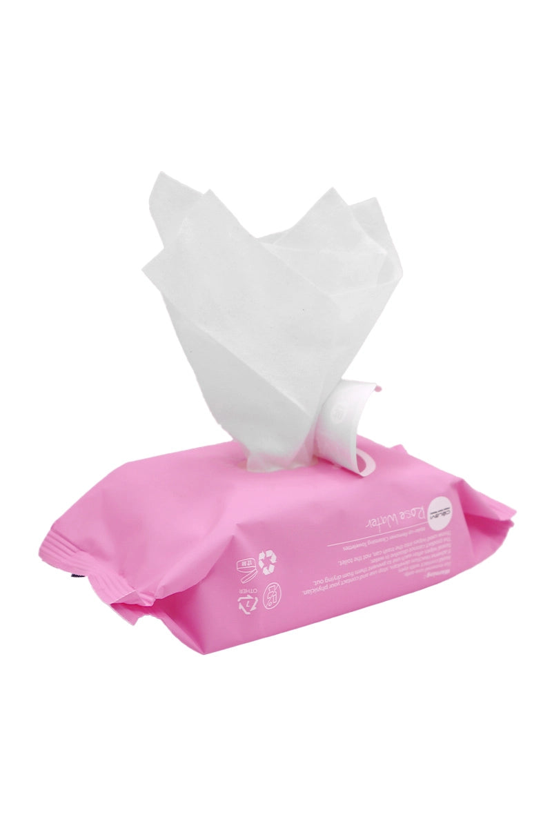 Rose Water Makeup Wipes (30 Sheets)
