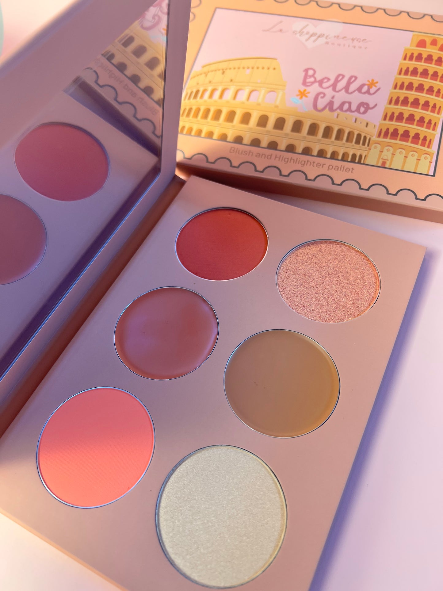 Bella Ciao - Palette de blush, highlighter et contouring