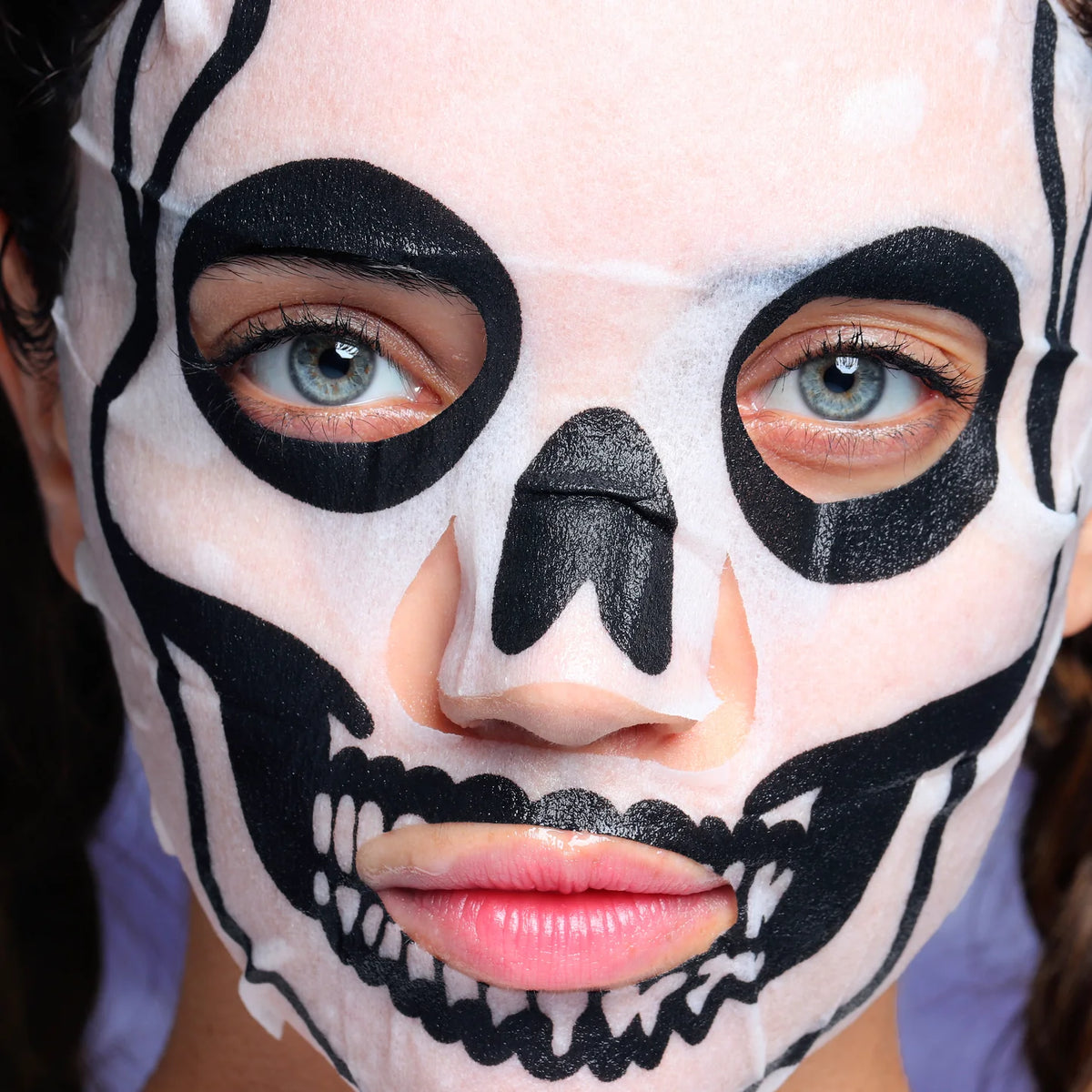 Sassy skeleton firming collagen facial mask