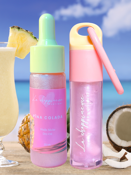 Duo Piña Colada dry oil and lipoil