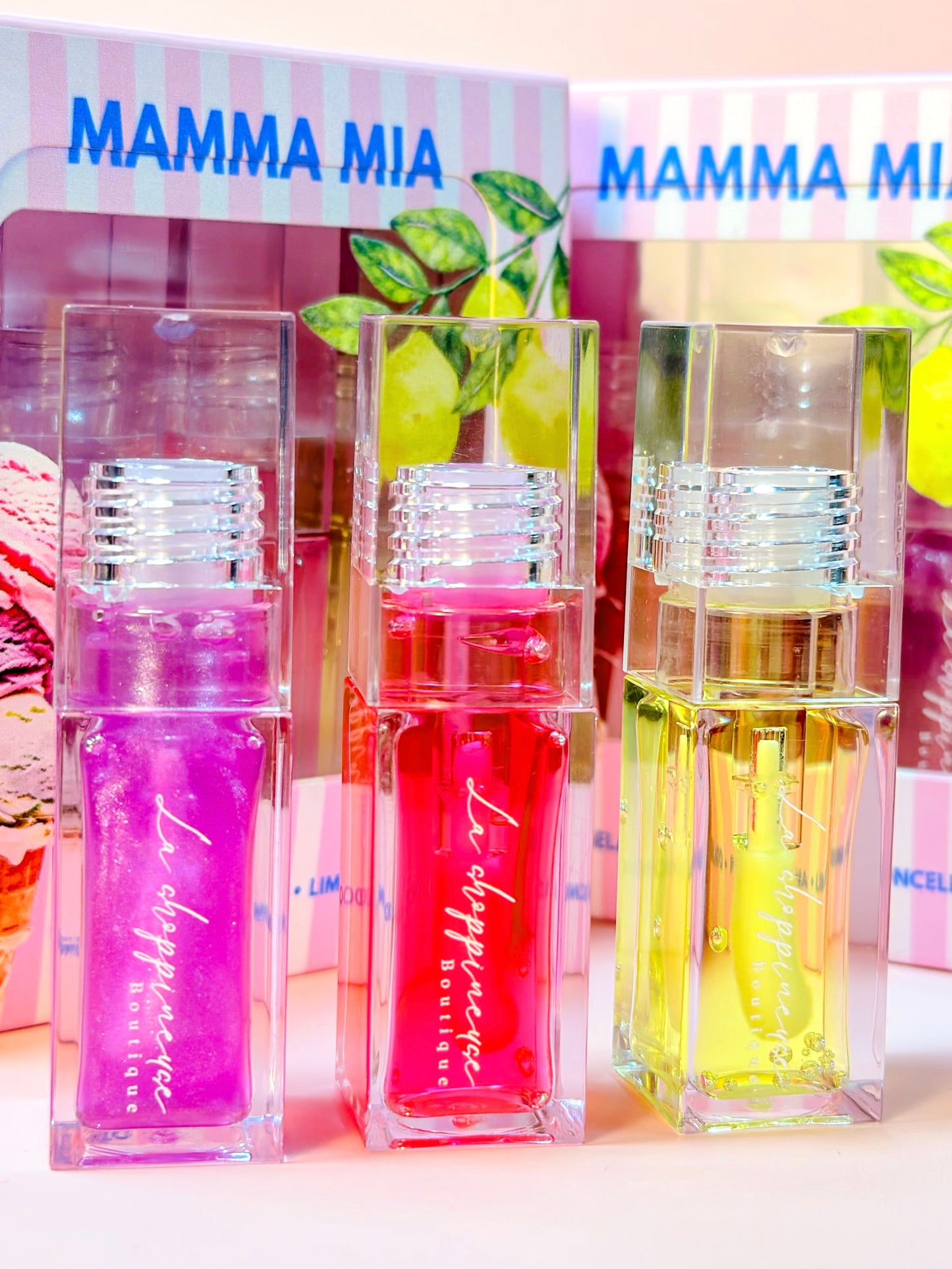 Mama Mia! 3 Lipoils pack