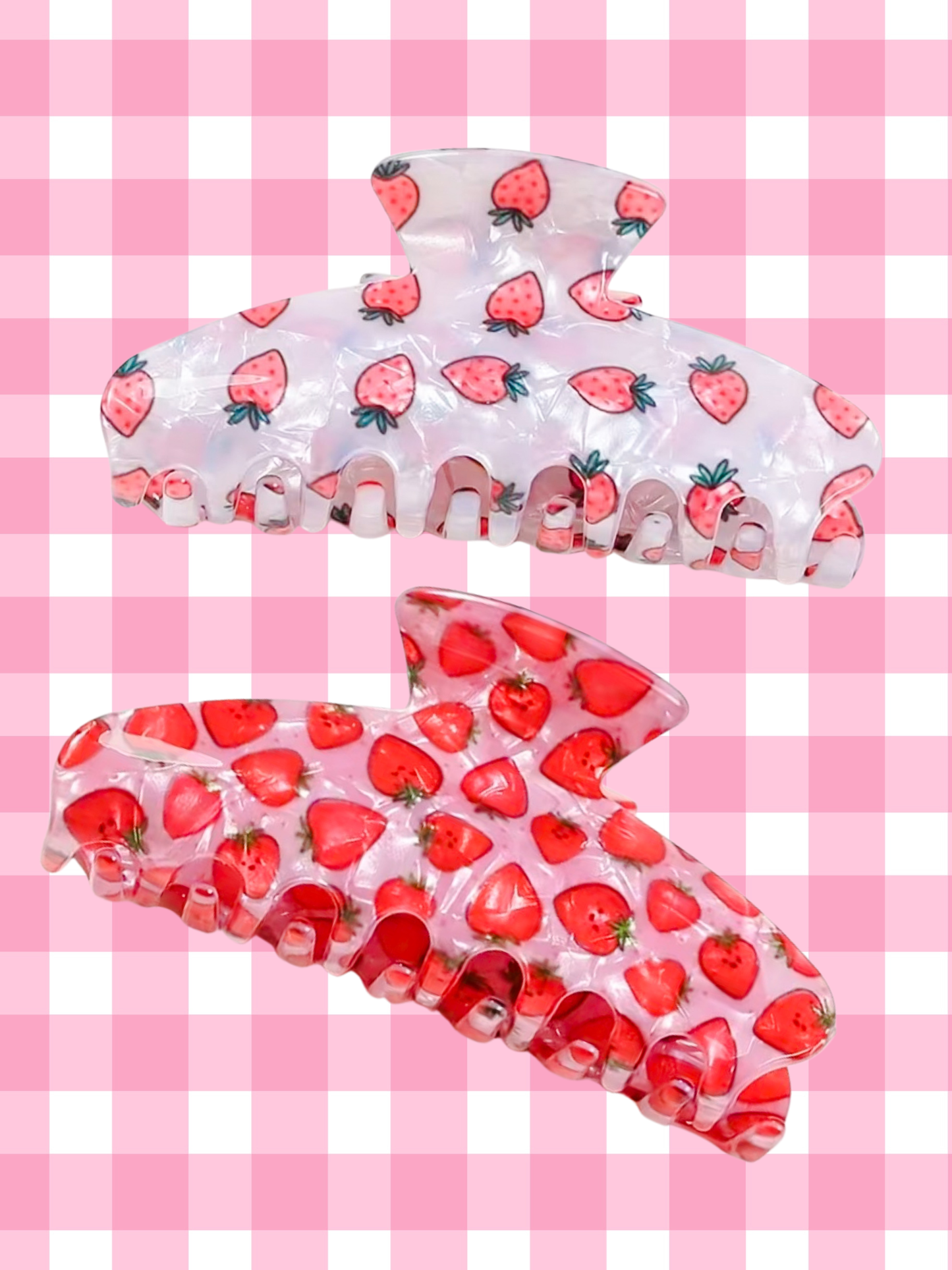 Strawberry hair clip 🍓