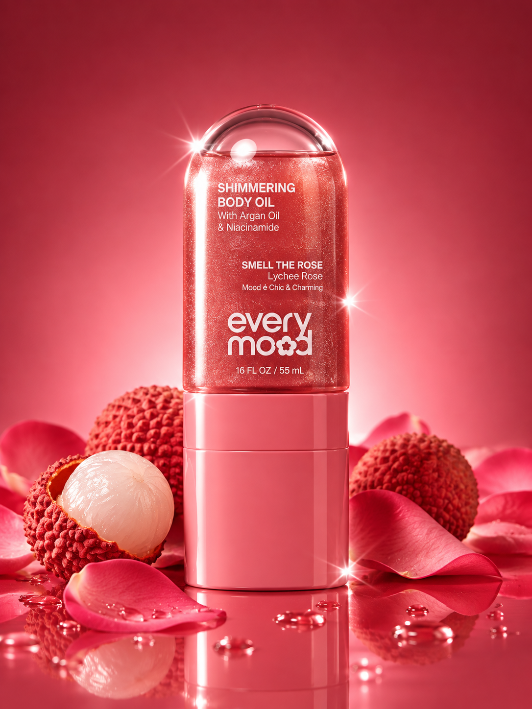 Shimmering Body Oil | Smell the Rosé