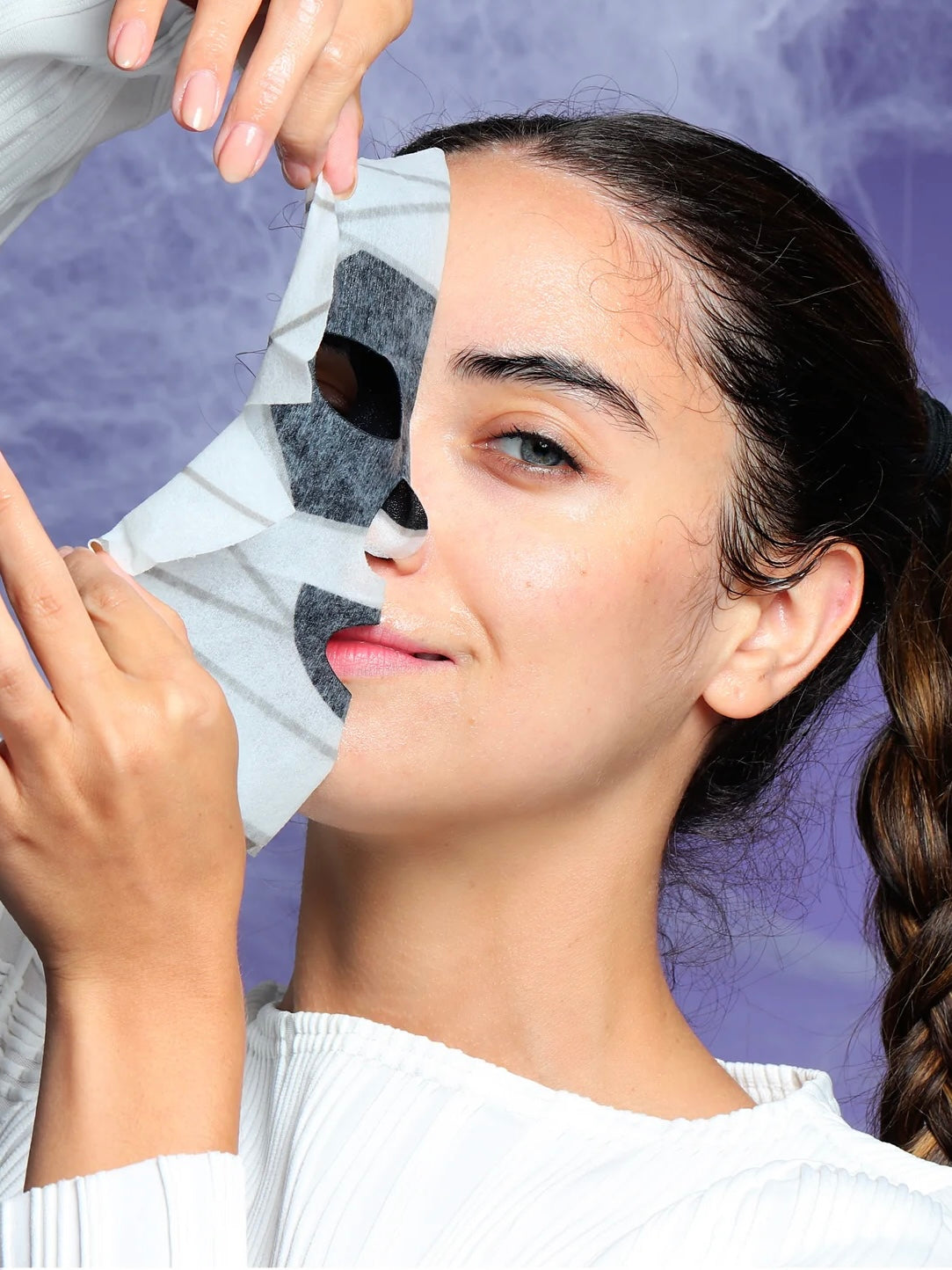 Mummy makeover – pore-refining face mask