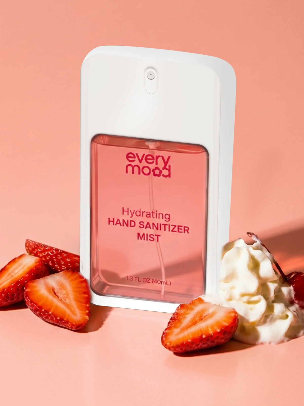 Strawberry Milkshake | Brume désinfectante hydratante pour les mains