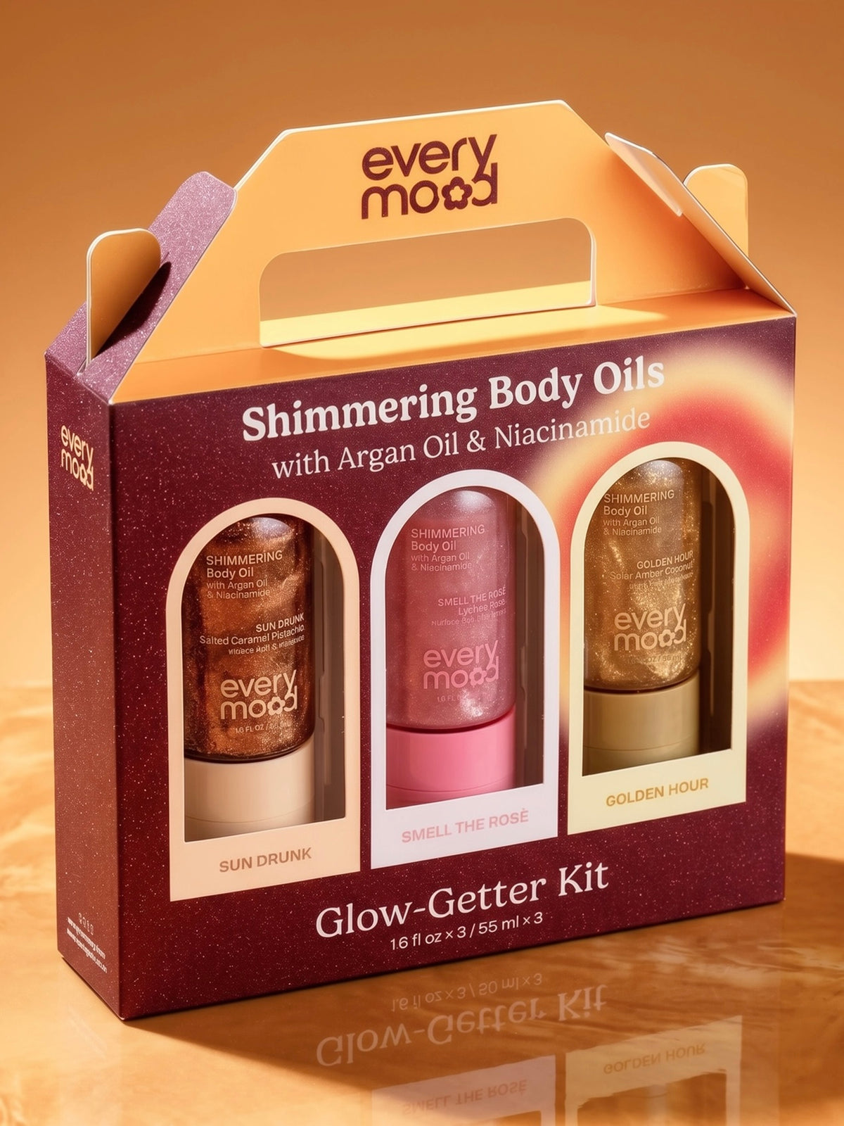 Glow Body Oil | Argan Oil & Niacinamide | Gift Set