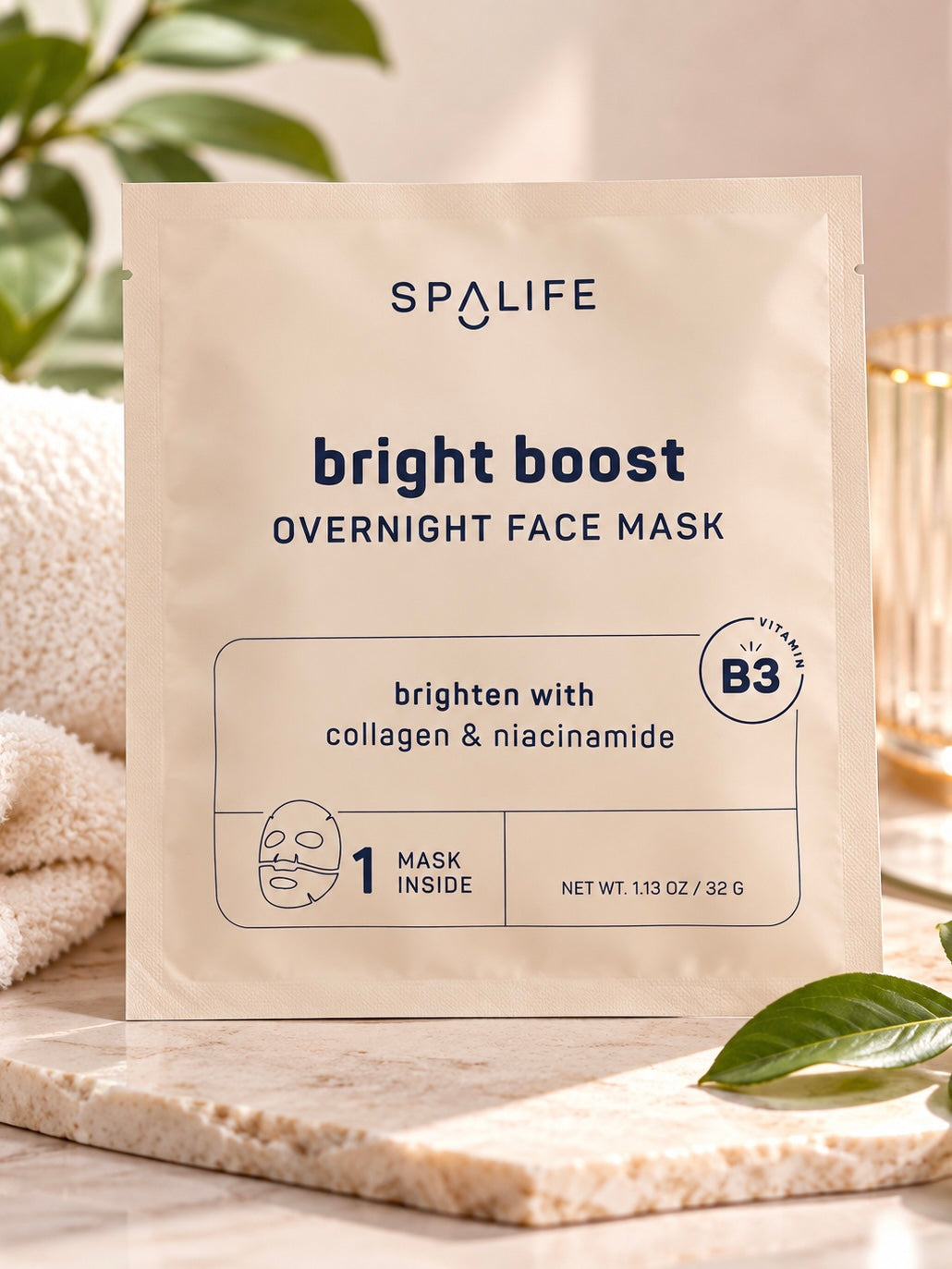 Bright Boost – Masque visage de nuit éclaircissant