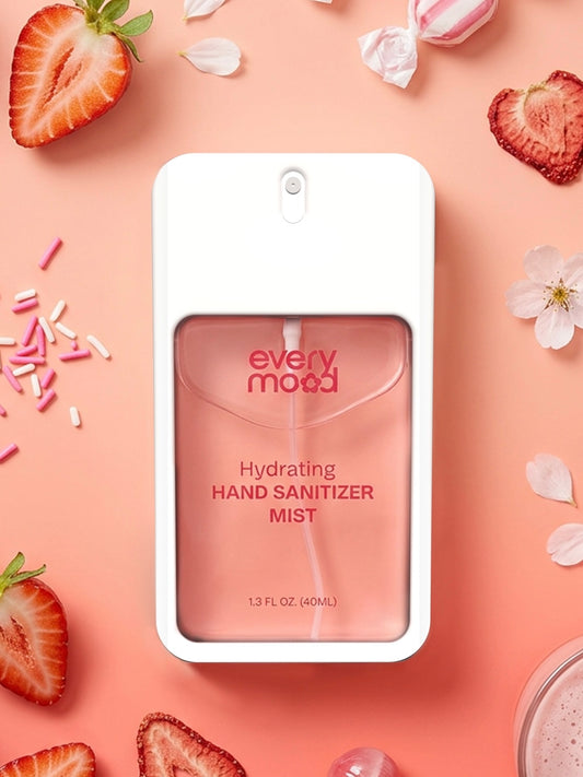 Strawberry Milkshake | Brume désinfectante hydratante pour les mains