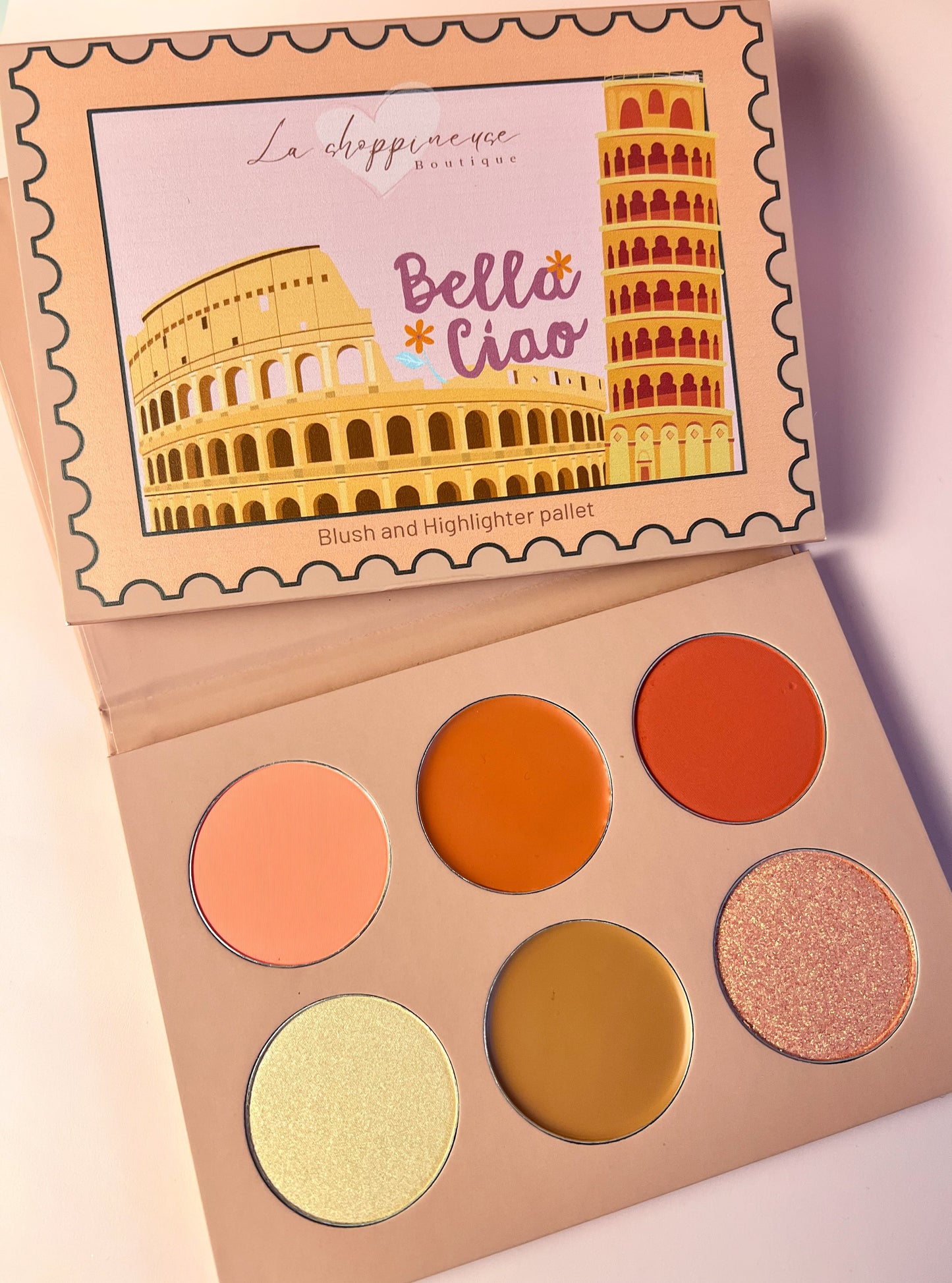 Bella Ciao - Palette de blush, highlighter et contouring