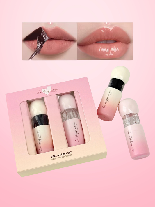 Lip stain peeling off and Lip Gloss set