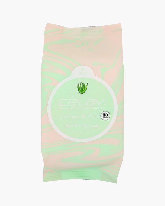 Démaquillant au collagène et à l'aloe vera