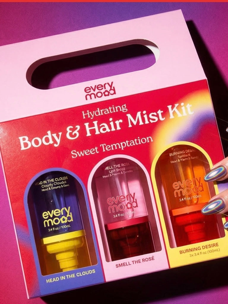 Sweet Temptation Trio | Hydrating Body & Hair Mist Kit