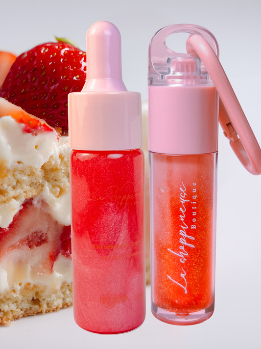 Duo lipoil and dry oil Strawberry Shortcake