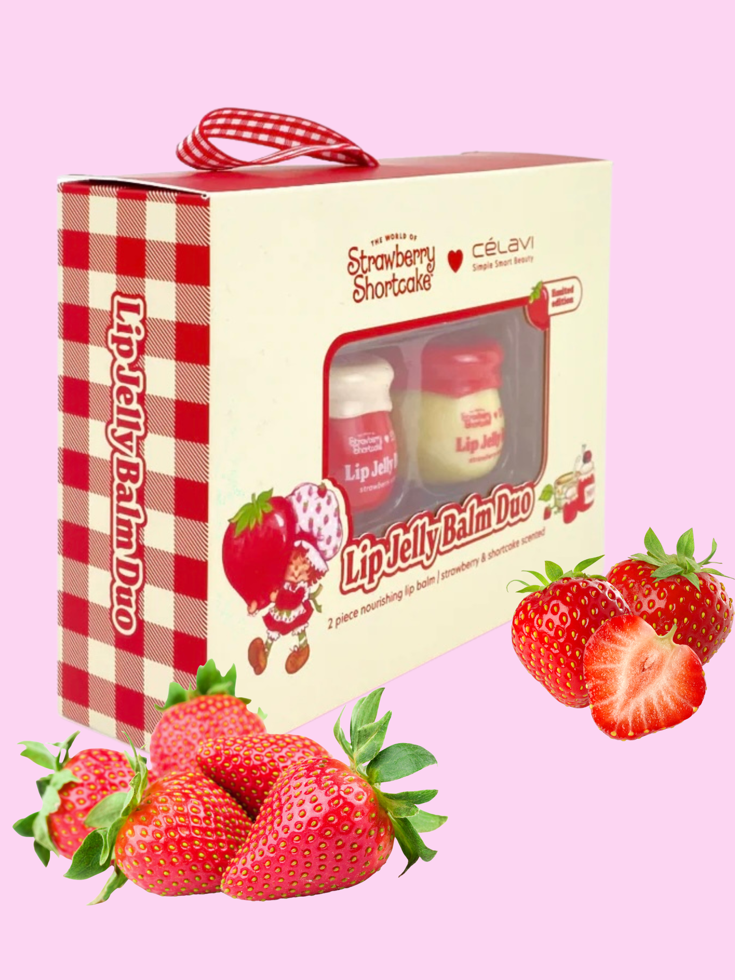 Strawberry Shortcake Lip Jelly Balm Duo