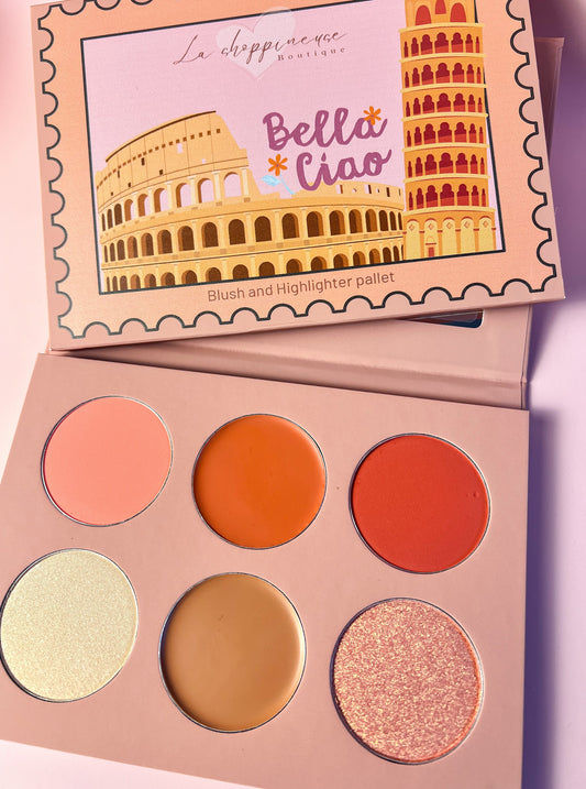 Bella Ciao - Palette de blush, highlighter et contouring