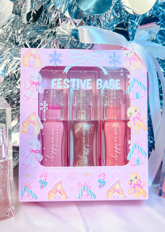 Festive Babe Lip combo