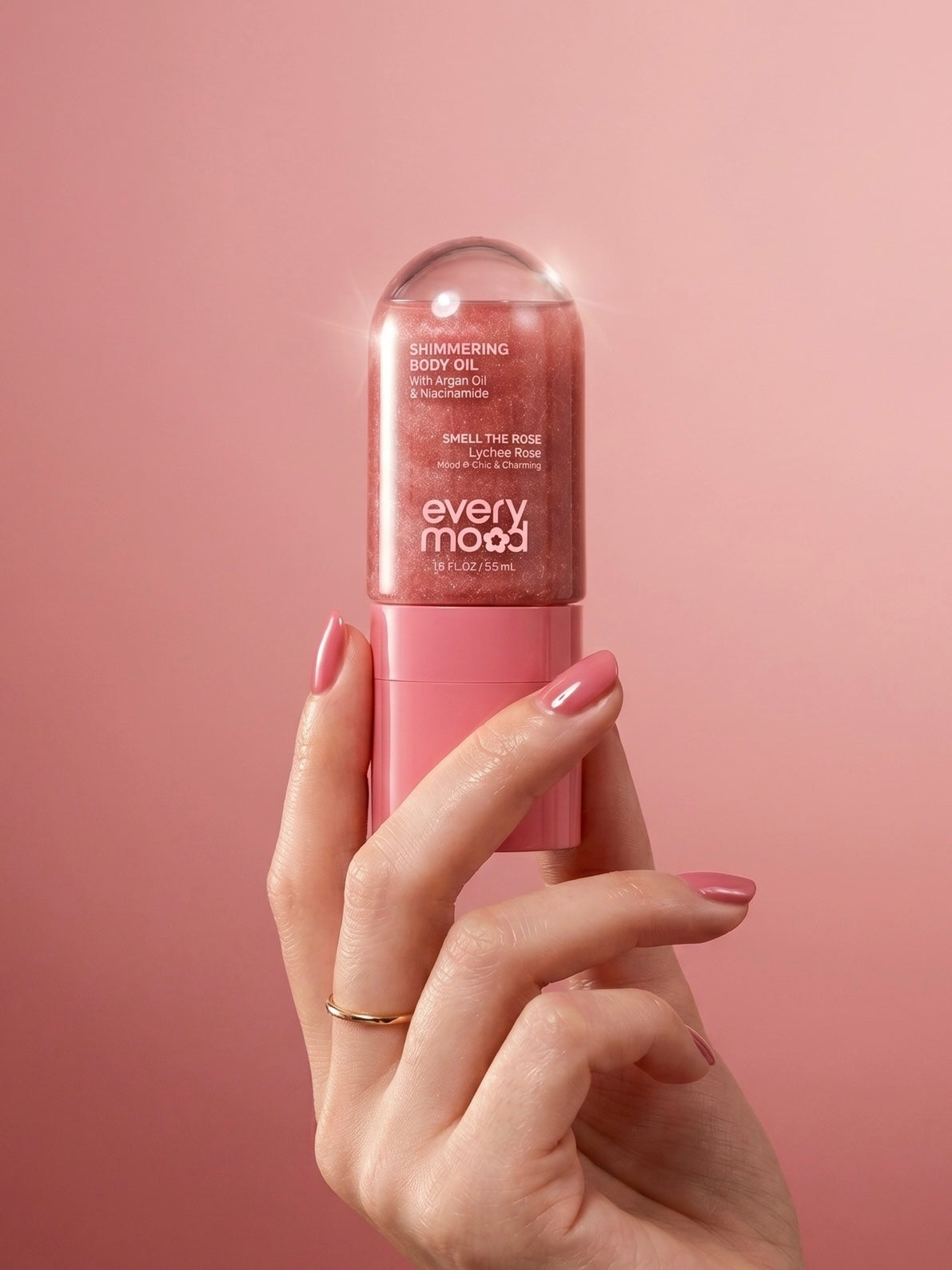 Shimmering Body Oil | Smell the Rosé