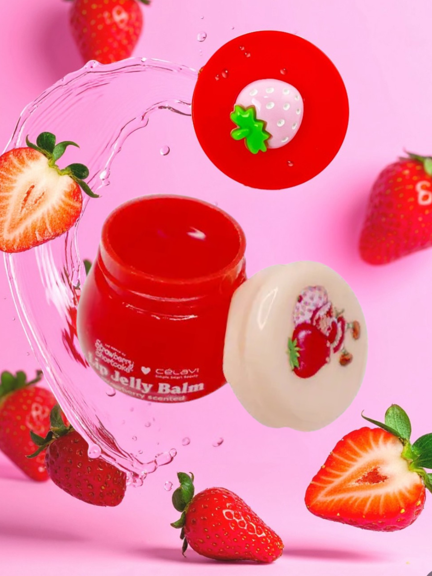 Strawberry Shortcake Lip Jelly Balm Duo